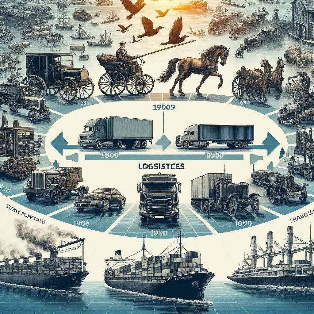 Evolution of Logistics in 100 Years.